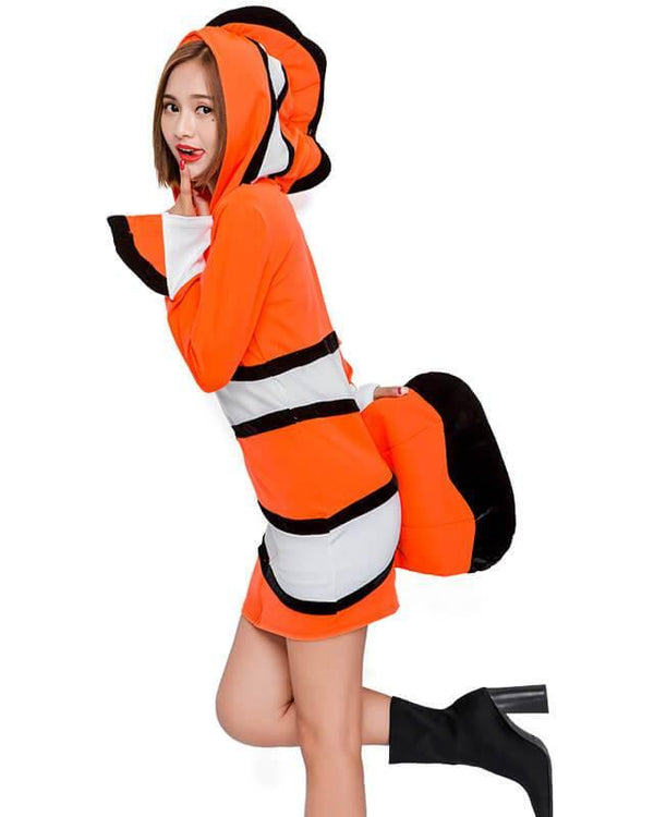 Nemo Clownfish Dress Adult Womens Halloween Costume